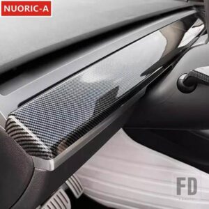 カーボンカラーセンターコンソールパネル装飾カバートリムテスラモデル 3/Y 2019-2022 カースタイリングインテリアアクセサリー