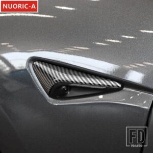 フロント両側フェンダーパネル装飾カバートリムテスラモデル 3 2023 2024 カースタイリング外装アクセサリー
