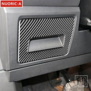 カーボンメインドライバー収納ボックスパネル装飾カバートリム BMW X1 X2 F48 2016-2022 カースタイリングインテリアアクセサリー