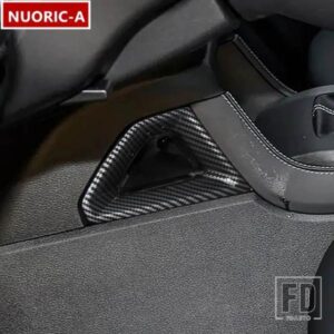カーボンカラーセンターコンソールフレーム装飾カバートリムフォードレンジャー 2023 2024 カースタイリングインテリアアクセサリー