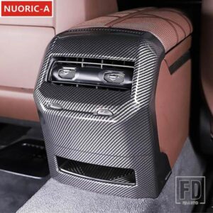 カーボンカラーリア空調アウトレットフレーム装飾カバートリム BMW 7 シリーズ G11 G12 2023 カースタイリングインテリア