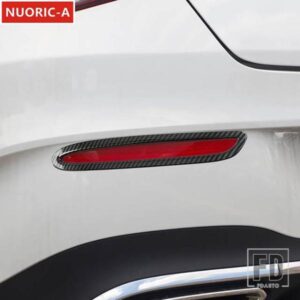 カーボンカラーリアフォグランプフレーム装飾カバートリムメルセデスベンツ CLA C118 2019-2022 カースタイリング外装