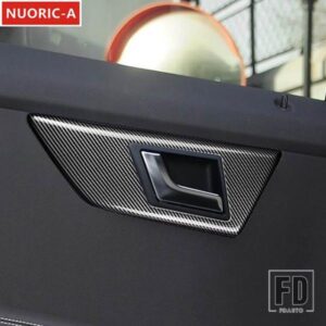 カーボンカラードアハンドルフレーム装飾カバートリムメルセデスベンツ GLK X204 2013-2015 カースタイリングインテリアアクセサリー