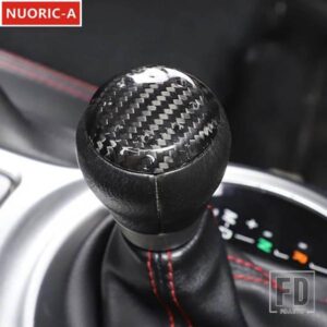 カーボンセンターコンソールギアシフトヘッドデカール装飾カバートリムトヨタ 86/スバル BRZ 2012-2021 カースタイリングインテリア