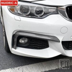 フロント風ナイフ装飾ストリップ BMW 4 シリーズ F32 F33 F36 M スポーツ 2014-2020 カースタイリング外装アクセサリー