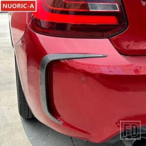 リア風ナイフ装飾ストリップ BMW 2 シリーズ M2 F87 2016-2021 カースタイリング外装アクセサリー