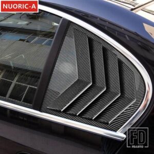 リア三角シャッターパネル装飾カバートリム BMW 5 シリーズ E60 2004-2010 カースタイリング外装アクセサリー