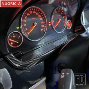 カーボンカラーダッシュボードスクリーンパネル装飾カバートリム BMW 5 シリーズ F10 2011-2017 カースタイリングインテリアアクセサリー