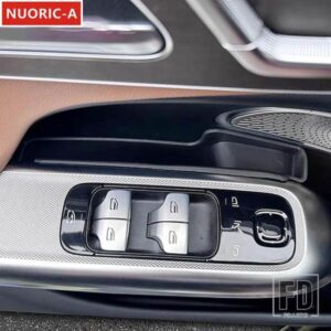 カースタイリングドア収納ボックス装飾カバートリムメルセデスベンツ E クラス W214 2024 黒インテリアアクセサリー