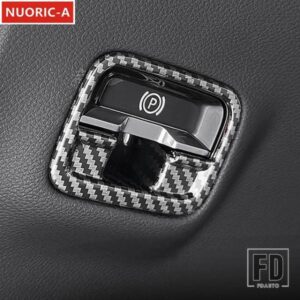 電子パーキングブレーキフレーム装飾カバートリムメルセデスベンツ E クラス W214 2024 カースタイリングインテリアアクセサリー