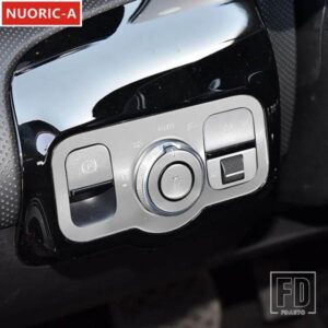 スタイリングヘッドライト制御デカール装飾カバートリムメルセデスベンツ CLA GLA GLB AB クラス 2019-22 インテリアアクセサリー