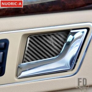 ステンレスインナードアボウルデカール装飾カバートリムメルセデスベンツ E クラス W212 2009-2011 カースタイリングインテリア
