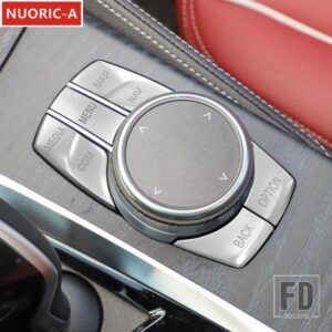 センターコンソールマルチメディアボタンデカール装飾カバートリム BMW F10 F20 F21 F15 F16 E70 F32 F25 F07 F26 F06 F26 F36
