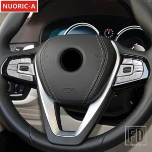 カースタイリングステアリングホイールボタンスパンコール装飾カバートリム BMW 5 シリーズ G30 G38 2018-2022 インテリアアクセサリー