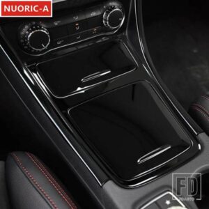 ステンレスセンターコンソールギアシフトパネル装飾カバートリムメルセデスベンツ CLA GLA A クラス C117 X156 W176 2013-2018