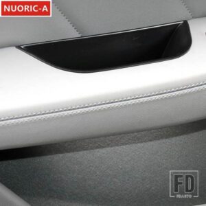 黒フロントドア収納ボックス装飾カバートリムメルセデスベンツ CLS W218 2012-2017 カースタイリングインテリアアクセサリー