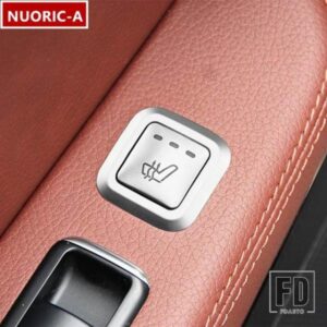 加熱リアボタンスパンコール装飾カバートリムメルセデスベンツ W212 E クラス 2010-2015 カースタイリングインテリアアクセサリー