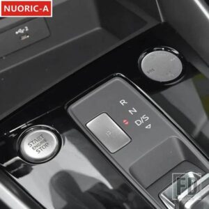 センターコンソール電子ハンドブレーキボタンスパンコール装飾カバートリムアウディ A3 2021-2022 カースタイリングインテリアアクセサリー
