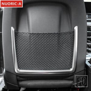 ステンレスシートバック U 字型フレーム装飾カバートリムアウディ Q5 年度 2018-2022 カースタイリングインテリアアクセサリー