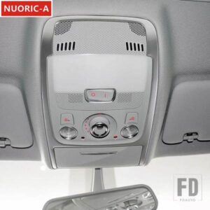 ステンレスルーフ読書ランプフレーム装飾アウディ A4 B8 Q5 2009-2016 カースタイリングドームライトカバートリム