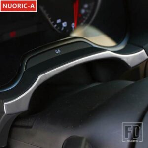 ステンレスセンターコンソールダッシュボードトリムストリップアウディ A3 8V 2013-2018 カースタイリングインテリアアクセサリー