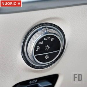 ステンレスヘッドライト調整リング装飾カバートリムメルセデスベンツ C クラス W206 2022 2023 カースタイリングインテリア