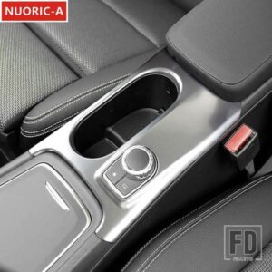 ステンレスセンターコンソール水カップホルダーフレーム装飾カバートリムメルセデスベンツ CLA GLA A クラス C117 X156 W176 LHD