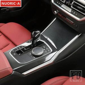ステンレスセンターコンソールギアシフトフレーム装飾カバートリム BMW 3 シリーズ G20 G28 2020-2022 LHD カースタイリング