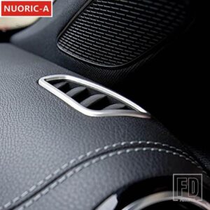 ステンレスダッシュボード空調コンセントフレーム装飾カバートリムメルセデスベンツ A クラス W177 CLA C118 2019-2022