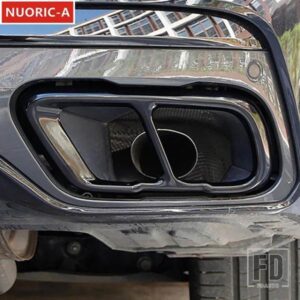 ステンレステールスロートフレーム装飾カバートリム BMW X5 X6 X7 G05 G06 G07 カースタイリング外装アクセサリー