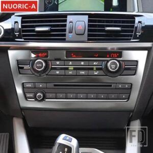 ステンレスセンターコンソール CD フレーム装飾カバートリム BMW X3 F25 2011-2017 カースタイリングインテリアアクセサリー