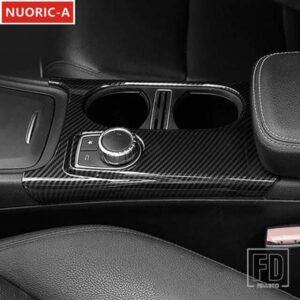 センターコンソール収納ボックスフレーム装飾メルセデスベンツ CLA C117 GLA X156 A クラス W176 カースタイリング水カップホルダーパネル