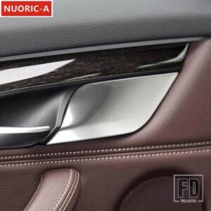 ステンレスドアロックボタンパネル装飾カバートリム BMW X5 X6 F15 F16 スタイリング自動車インテリアアクセサリー