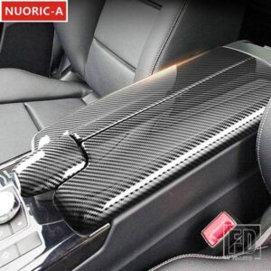 センターコンソールアームレスト収納ボックスカバートリムメルセデスベンツ CLS W218 2012-2017 カースタイリングインテリアアクセサリー