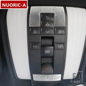 ステンレスルーフ読書ランプ装飾オーディオスピーカーネットカバートリムメルセデスベンツ CLS260 320 350 300 2012-2017