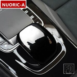 メルセデス ベンツ A クラス W177 CLA C118 2019-2022 ABS カースタイリングギアシフトノブヘッドカバートリムインテリアアクセサリー