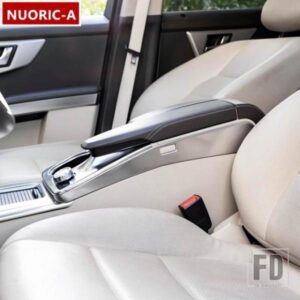 ステンレスカーコンソールアームレストパネルサイドフレームカバーストリップトリムメルセデスベンツ GLK X204 2013-2015 インテリアステッカー