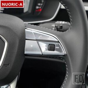 合金ステアリングホイールボタンスパンコール装飾カバートリムアウディ A5 A3 Q3 Q5 2019-2021 カースタイリングインテリア