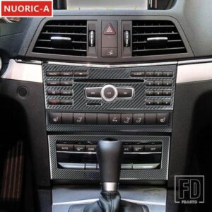 カースタイリングセンターコンソール空調 CD フレーム装飾カバートリムメルセデスベンツ E クラスクーペ W207 C207 2009-2013