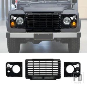 カーパーツカースタイリング TUING フロントミドル ABS アドベンチャーエディションスタイルグリルランドローバーディフェンダー車両