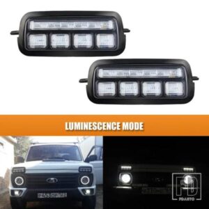 LADA NIVA 4X4 1995-デイタイムランニングライト LADA NIVA 4X4 7 インチ LED ヘッドランプ LED テールライト LADA NIVA アクセサリー