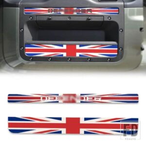 LAND ROVER 2020+ DEFENDER 110 インテリアアクセサリー用に内側のテールドアトリムストリップアップグレード