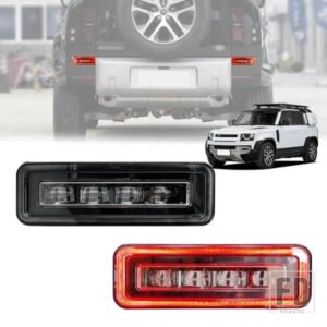 リア LED バンパーライトリフレクターテールブレーキストップランプウィンカーライトランドローバーディフェンダー 2020-2024