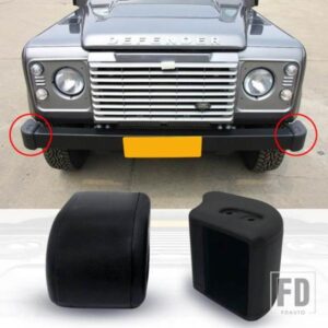 フロントバンパー防止ゴムランドローバーディフェンダー 4 4 オフロードスポーツカーアクセサリーボディパーツラバーキャップガード