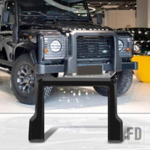 ランドローバーディフェンダー 90 110 フロントバンパー U バーフロントバンパーカバーブルバーアクセサリータイプバンパー