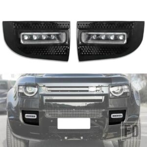 非破壊インストール車 LED フォグランプキットデイタイムランニングライトフォグランプランドローバーディフェンダー 2020 2021 2022