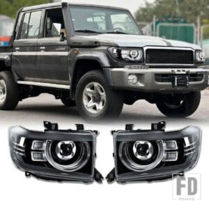カーアクセサリートヨタランドクルーザーヘッドライト 2008-2022 ランド??クルーザーヘッドランプ LC70 LC79 LC73 LC74 DRL ウィンカーハイビーム