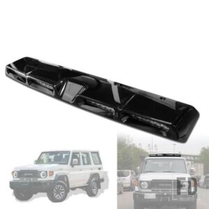 フロントスポイラールーフライトトップランプバー LED バー付きトヨタランドクルーザー LC71 LC76 LC78 LC79 2008-2022 4 ドアスタイル