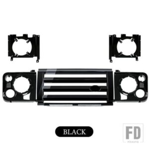 カーパーツカースタイリング TUING フロントミドル ABS アドベンチャーエディションスタイルグリルランドローバーディフェンダー SVX 車両