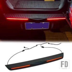 スタイリングリアドアドアシルバンパープロテクターガードスクラッチ LED ブレーキターニングライトランドローバーディフェンダー 90 110 2020